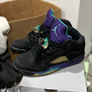 Grape Jordan 5’s
